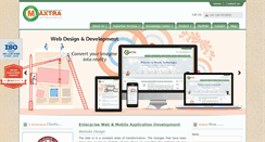 Desktop Screenshot of maxtratechnologies.com